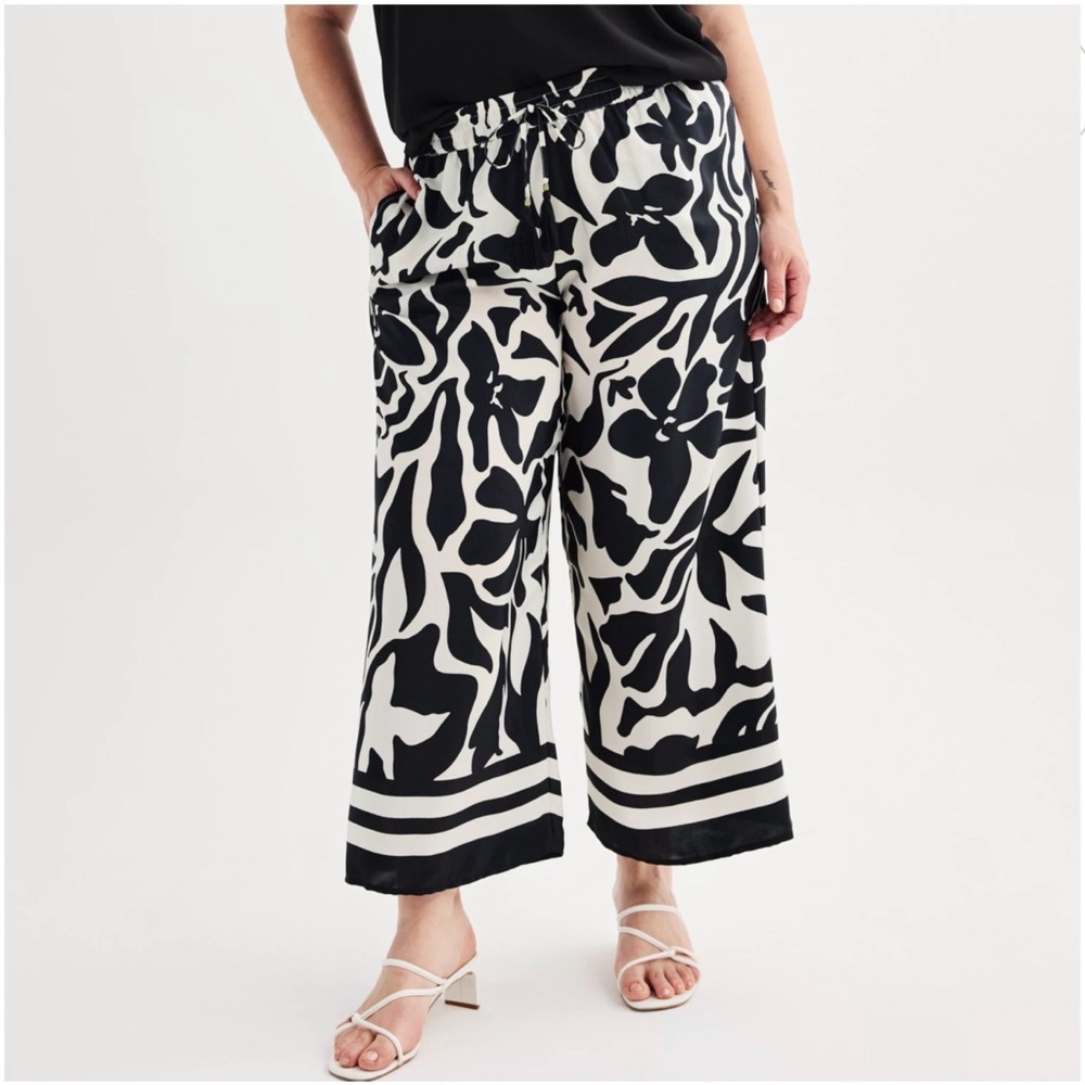 Catherine Malandrino Wide-Leg Pants
